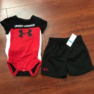 Under armor set 6-9 months